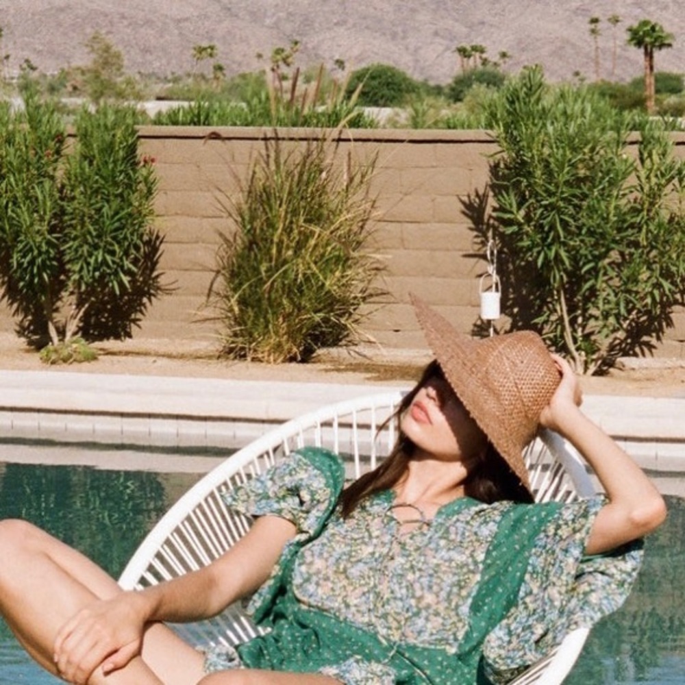 Auguste The Label Palm Springs Poolside Top in Emerald